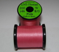 ��������� ���� UNI THREAD 8/0 pink 200 yds
